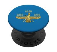 Farvahar Iran Saggezza persiana simbolo zoroastriano regalo iraniano PopSockets PopGrip Adesivo