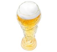 FARYODI Bicchieri Da Birra A Tema Calcio Per Guardare Le Partite, Bicchieri Da Vino In Cristallo Lavabile In Lavastoviglie, Ideali Per Le Feste Dedicate Al Calcio (Coppa del calcio - 800 ml)