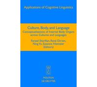 Farzad Sharifian Culture, Body, and Language (Copertina rigida)