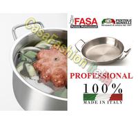 FASA AGNELLI TEGAME 2-MANICI INOX 18/10 24 28 32 36 40 PROF INDUZIONE 12 2022
