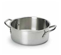 FASA CASSERUOLA BASSA Alu-Inox 32cm 12,0lt. Trimetallo 132003032