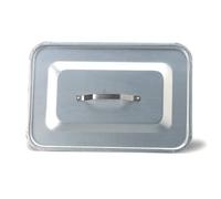 Fasa Coperchio Rettangolare Pentola Argento Alluminio cm 45x30