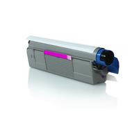FasaWorld - Compatibile Oki C610 Magenta Cartuccia di Toner 44315306 6.000 Pagine - OKI-OKT-C610MG-Generico