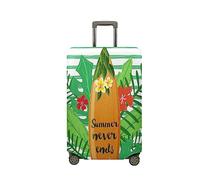 Fasbuy Copri Valigia Travel Elastico, Estate Coprivaligia Anti-Polvere Lavabile, Cover Valigia per 18-32 Pollici Proteggere Bagaglio Copri Trolley per Media e Grande (Melanzane,S)