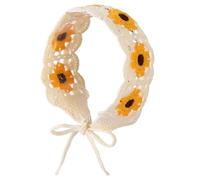 Fasce a maglia invernale per le donne turbante all'uncinetto scaldabagno orecchio avvolgere la testa sciarpa vintage per capelli