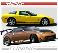 Fasce adesive auto mod. TUNING strisce per fiancate auto tuning fascia adesiva