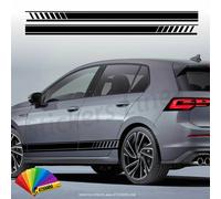 Fasce adesive laterali STANDARD strisce Adesivi Volkswagen VW GOLF GTI GTD (M.8)