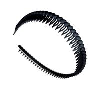 Fasce antiscivolo alla moda per le donne con accessori per capelli leggeri di design del pettine dei denti