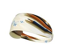 Fasce antisudore per uomo e donna con stampa matematica scolastica, per esercizi, basket, corsa, fitness, fasce antiscivolo