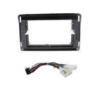 Fasce Autoradio 2 DIN Con Lettore Stereo E Unità Principale Cornice Cruscotto Per Toyota Per Noah Per Esquire Per Voxy 2014-2017 Accessori Auto(10.1 INCH With Cable)