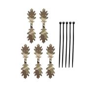 Fasce Camouflage per Casco | 5 Pezzi Fasce Fogliame Mimetico per Occultamento Zaini | Decorazione Cappelli con 5 Fascette | Ideali per Caccia Esercitazioni Campo Deserti Giungle