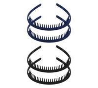Fasce Da 4 Pezzi, Fasce Semplici A Tesa Sottile, Copricapo Solido Per Capelli Rotti, Adatto Per Il Lavaggio Del Viso E Le Scene Di Trucco.