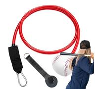 Fasce da baseball per la forza delle braccia, fasce di resistenza per lanciare softball | Attrezzature per allenamento di stretching ed esercizi di swing elastiche per tutti i livelli di abilità
