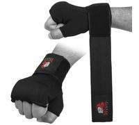 Fasce da Boxe Belicon Sports-Gel, Bendaggi Interni Elastici Lunghi, Protezione Imbottita per Polso e Pugno, per Allenamento Boxe, Muay Thai, Kickboxing, Arti Marziali, Uomo Donna (Nero, L)