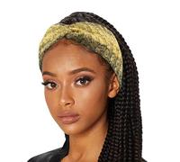 Fasce da donna alla moda, fasce annodate per le donne | Fasce annodate alla moda, fasce larghe per capelli | fascia elastica antiscivolo per le donne accessori morbidi per capelli co