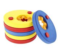 Fasce da Nuoto per Bambini, Dischi Galleggianti in Schiuma EVA per Bambini, Set da 6 Pezzi, Fasce da Nuoto per Bambini, Dischi Galleggianti con Schiuma EVA (Meteora arcobaleno)