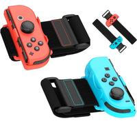 Fasce da polso per Just Dance 2023 2022 2021, cinghie elastiche regolabili per danza compatibili con switch e controller OLED, accessori Joy Contro destro/sinistro per adulti adolescenti