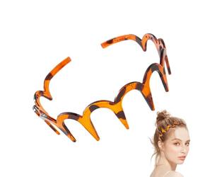 Fasce Di - Banda Per Capelli A Forma Di Z | Hoop Per Capelli Da Denti Di Squalo | NO SLIT SLIP Wavy Comb Canda | Per Eleganti Per Lavare La Faccia, Lo Sport, I Viaggi, Gli Uomin