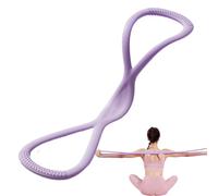 Fasce di esercizio della spalla, fasce di allenamento del braccio, 8 fasce di stretching fitness a forma di strumento di allenamento muscolare, espansore del seno, yoga tira la corda coppia