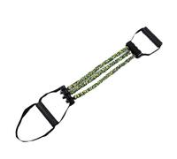 Fasce di esercizio per stretching | Estiratore di resistenza con manico, allenamento regolabile a 3 livelli per riabilitazione, sport, casa e palestra