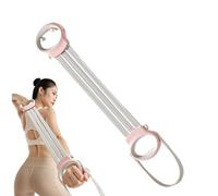 Fasce di resistenza - Bande di fitness per stretching yoga | Cinture sportive in 3 fasi per l'allenamento di | Stract di stretching regolabili, per lo studio di fitness a casa,