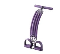 Fasce di resistenza con pedale per la palestra domestica, corda elastica multifunzionale per allenamento di forza addominale, gambe e glutei, attrezzatura fitness portatile per esercizi di tutto il