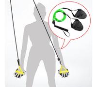 Fasce di resistenza per allenatore del braccio di nuoto Fasce per esercizi Set