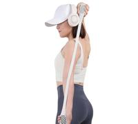 Fasce di Resistenza per Braccia - Allenatore Di Presa 2 In 1 E Fasce Elastiche Per Allenamento Braccia | Attrezzatura Ergonomica Per Allenamento Della Schiena Per Atleti Giovani Donne