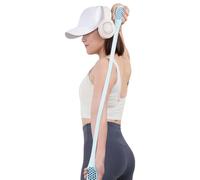 Fasce Di Resistenza Per Braccia - Allenatore per la di Presa 2 in 1 e Corda per Esercizi Schiena per Yoga,Attrezzatura Ergonomica Per Allenamento Della Schiena Per Atleti Giovani Donne
