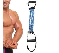 Fasce di resistenza per stretching | Maniglia di resistenza multifunzione a 3 fori, allungatore resistente a 3 fori, per riabilitazione, allenamento, casa, yoga, fitness