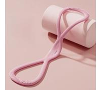 Fasce di resistenza per tutto il corpo, in stile Figura 8, per rafforzare la muscolatura, supporto posturale e allenamento di flessibilità, con materiale e maniglie di presa sicura (03)