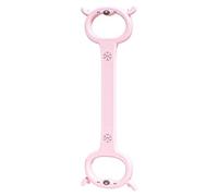 Fasce di resistenza - Rosa Fasce elastiche per muscolo | Pull Up Bands per Pilates | Espansore del torace a forma di 8 e corda di trazione per allenamento di forza, yoga, pilates,