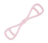 Fasce di resistenza - Rosa Figura 8 Esercizio Band | Fasce ergonomiche per allenamento | Espansore toracico Yoga Palestra Fitness Corda elastica 8 parole | Attrezzatura per l'allungamento della spalla