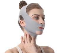 Fasce di sollevamento per il viso a forma di V, per contouring del viso, rassodante e rassodante, in tessuto traspirante, per dormire e per l'uso quotidiano