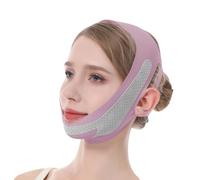 Fasce di sollevamento per il viso a forma di V, per contouring del viso, rassodante e rassodante, in tessuto traspirante, per dormire e per l'uso quotidiano