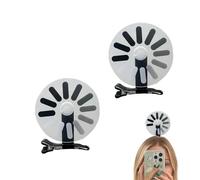 Fasce divertenti per capelli - Fascia per capelli nera con simbolo, per capelli per donne e ragazze quotidiane, lavoro, trucco, feste, riunioni e vacanze