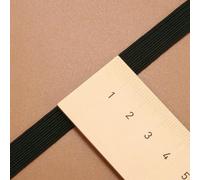 Fasce elastiche alte in nylon bianco e nero da 10 mm/15 mm/20 mm/25 mm/30 mm/35 mm/40 mm/45 mm/50 mm, accessori per cucire pantaloni, nero 10 mm, 10 metri, diverse misure, diverse misure