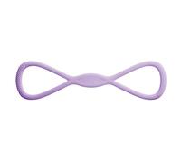 Fasce Elastiche con Maniglie - Fasce di Allenamento in Silicone a Figura 8 - Per Esercizi per il Petto, la Schiena, il Torso, le Gambe, le Braccia e la Spalla, Pilates e l'Allenamento Sportivo