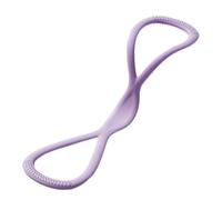 Fasce Elastiche con Maniglie, Fasce Yoga In Silicone A Forma 8, Per Esercizi per il Petto, la Schiena, il Torso, le Gambe, le Braccia e la Spalla, Pilates e l'Allenamento Sportivo