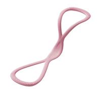 Fasce Elastiche con Maniglie | Fascia Siliconica A Forma Di 8 - Per Esercizi per il Petto, la Schiena, il Torso, le Gambe, le Braccia e la Spalla, Pilates e l'Allenamento Sportivo
