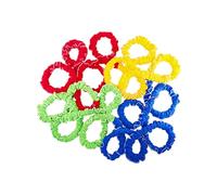 Fasce elastiche cooperative elastiche gioco di squadra interattivo elastico resistente agli strappi in pile esercizio durevole portatile per esercizi di lavoro di squadra