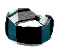 Fasce elastiche da donna, grigie, blu, nere, antiscivolo, larghe, turbanti, per allenamento, yoga, sport, corsa