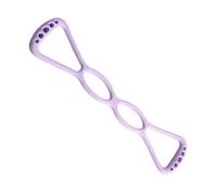 Fasce elastiche di resistenza con manici - Elastico a forma di 8 in silicone ad alta resistenza - Bande di esercizio per la schiena - per uomini e donne, spalle al petto Pilates Yoga Fitness Spor