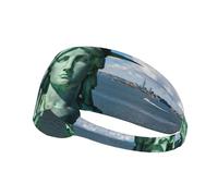 Fasce elastiche e morbide per allenamento con stampa Statua della Libertà, per yoga, corsa e fitness