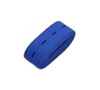 Fasce elastiche for asole 18mm Poliestere 2/5/10M Cucito | Nastro elasticizzato multicolore for cinture, spalline for reggiseni, abbigliamento fai da te(Blue2,5Meters)