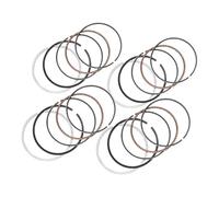 Fasce elastiche for motociclette 4 pezzi 48,5 mm 48,75 mm 49 mm 49,25 mm 49,5 mm STD +25 +50 0,5 0,75 1,0 mm for CBR250 MC14 1986 KY1(48.5mm)