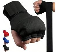 Fasce elastiche imbottite per il pugilato con fodera in spugna, cinturino lungo per il polso, adatte per uomini, donne e adolescenti, ideali per allenamenti sportivi, Muay Thai, MMA, kickboxing, arti 