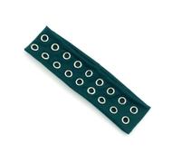 Fasce elastiche larghe con occhielli scavati in stile punk, per donne e uomini, festival musicali e uso quotidiano, tutte le corrispondenze