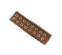 Fasce elastiche larghe con occhielli scavati in stile punk, per donne e uomini, festival musicali e uso quotidiano, tutte le corrispondenze