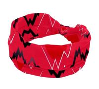 Fasce elastiche larghe per capelli, da donna, a turbante, alla moda, con cuore, per yoga, allenamento, fascia per la testa, accessori per capelli